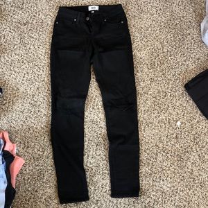 Paige black skinny jeans